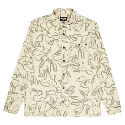 риза,с,дълъг,ръкав,мъжки,ризи,billabong,solana,cord,long,sleeve,shirt,chino,(beige)