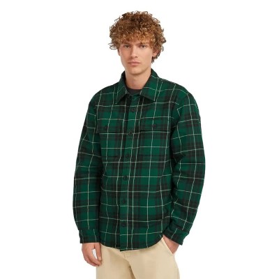 карирана,риза,мъжки,ризи,o´neill,must,have,fleece,lined,long,sleeve,shirt,green,(green,flannel,check)