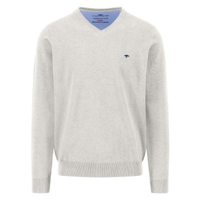 блуза,мъжки,пуловери,fynch,hatton,1514211,v,neck,sweater,winter,white,(grey)