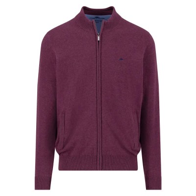 блуза,мъжки,пуловери,fynch,hatton,1514212,full,zip,sweater,deep,merlot,(purple)