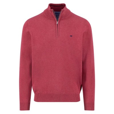 блуза,мъжки,пуловери,fynch,hatton,1514215,half,zip,sweater,berry,(red)