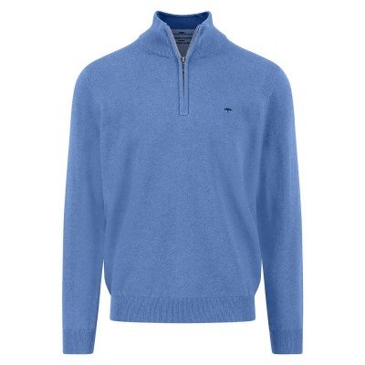 блуза,мъжки,пуловери,fynch,hatton,1514215,half,zip,sweater,crystal,blue,(blue)