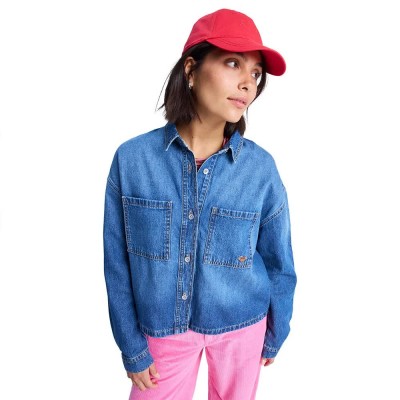 риза,с,дълъг,ръкав,дамски,блузи,дамски,ризи,roxy,another,reflect,long,sleeve,shirt,medium,blue