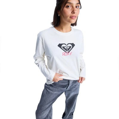 тениска,дамски,тениски,roxy,hangloose,art,long,sleeve,t,shirt,white,(egret)