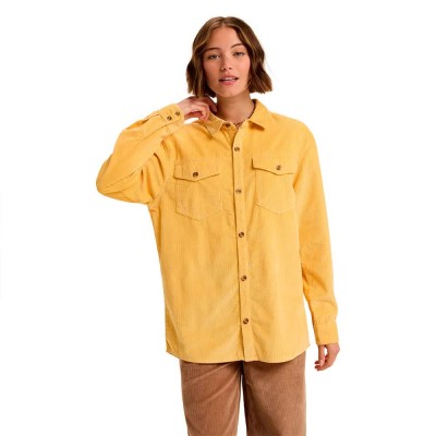 риза,с,дълъг,ръкав,дамски,ризи,roxy,let,it,go,cord,long,sleeve,shirt,yellow,(ochre)