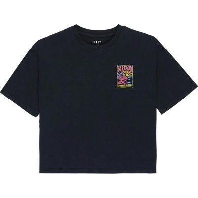 тениска,детски,тениски,roxy,daisy,season,loose,fit,short,sleeve,t,shirt,anthracite