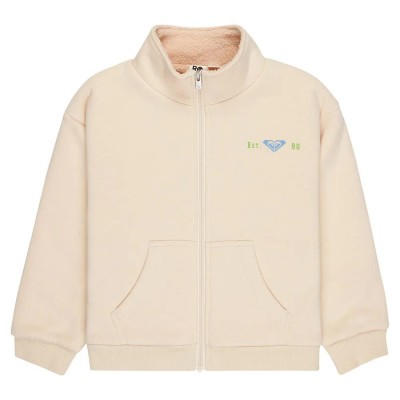 блуза,детски,блузи,roxy,different,rythme,full,zip,sweatshirt,parchment,(beige)