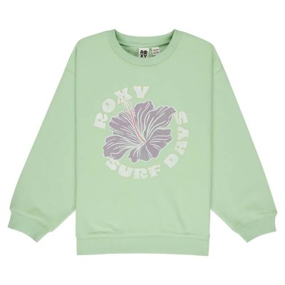 блуза,детски,блузи,roxy,morning,hike,sweatshirt,pistachio,green,(green)