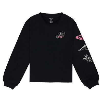 тениска,детски,тениски,roxy,orchidregular,go,regular,fit,long,sleeve,t,shirt,anthracite,(black)