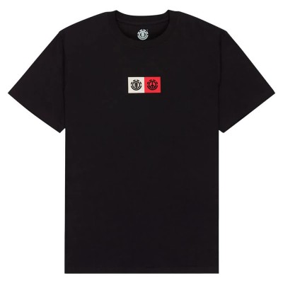 тениска,мъжки,тениски,element,dual,short,sleeve,t,shirt,flint,black,(black)
