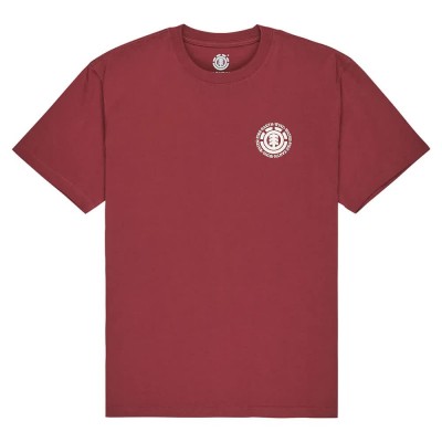 тениска,мъжки,тениски,element,seal,bp,short,sleeve,t,shirt,zinfandel,(red)