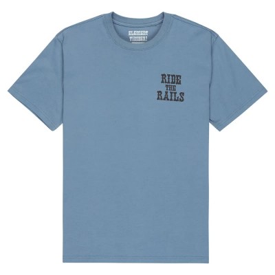 тениска,мъжки,тениски,element,timber,on,track,short,sleeve,t,shirt,blue,mirage,(blue)