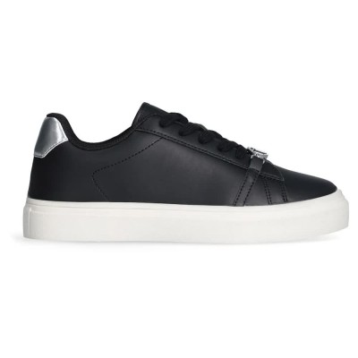 маратонки,дамски,маратонки,liu·jo,kiki,01,trainers,calf,leather,metalli,black,silver,(black)