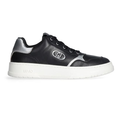 маратонки,дамски,маратонки,liu·jo,me,03,trainers,calf,leather,tumbled,black,(black)