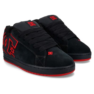 обувки,мъжки,маратонки,dc,shoes,court,graffik,trainers,darkgrey,red