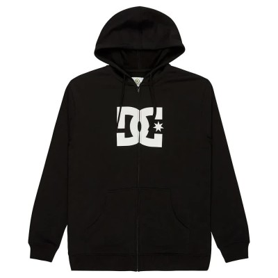 блуза,мъжки,пуловери,dc,shoes,star,full,zip,sweatshirt,black