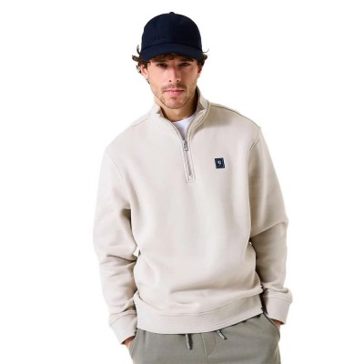 блуза,мъжки,пуловери,garcia,h51063,half,zip,sweatshirt,kit,(beige)