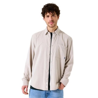риза,с,дълъг,ръкав,мъжки,ризи,garcia,i51283,long,sleeve,shirt,beige,(sand)