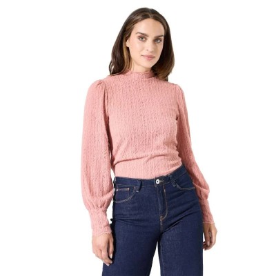 тениска,дамски,тениски,garcia,j50014,long,sleeve,t,shirt,desert,rose