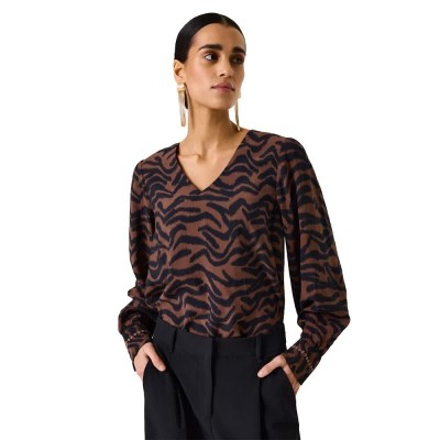 дамски,блузи,garcia,j50030,long,sleeve,blouse,black