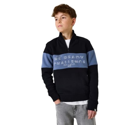 блуза,детски,блузи,garcia,j53462,half,zip,sweatshirt,black