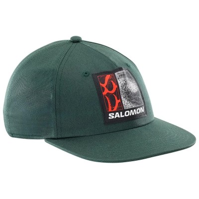 шапка,всички,шапки,salomon,freestyle,flat,cap,green,(green,gables)