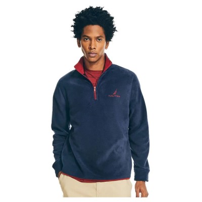 блуза,мъжки,пуловери,nautica,kr9384,half,zip,sweatshirt,dark,blue,(blue)