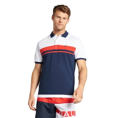 мъжки,блузи,с,яка,nautica,n1g00435,short,sleeve,polo,blue,(white)