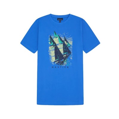 тениска,мъжки,тениски,nautica,n1i00824,short,sleeve,t,shirt,blue,(blue)