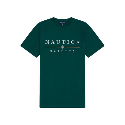 тениска,мъжки,тениски,nautica,n1k01284,short,sleeve,t,shirt,green,(green)