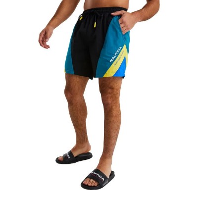 бански,гащета,мъжки,бански,костюми,nautica,n7i00992,swimming,shorts,blue,(multicolor)