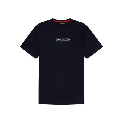 тениска,мъжки,тениски,nautica,n7i01020,short,sleeve,t,shirt,navy,(blue)