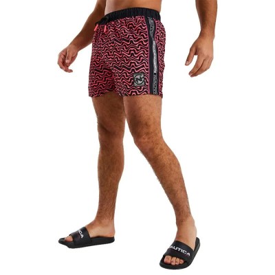 бански,гащета,мъжки,бански,костюми,nautica,n7i01044,swimming,shorts,red,(multicolor)