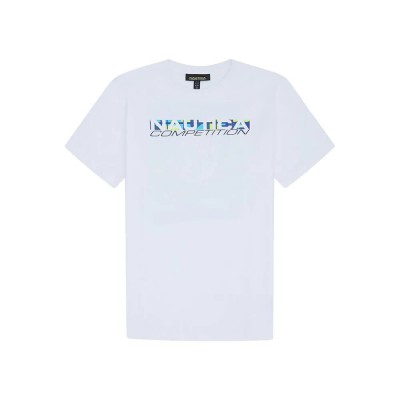 тениска,мъжки,тениски,nautica,n7j01314,short,sleeve,t,shirt,white,(white)