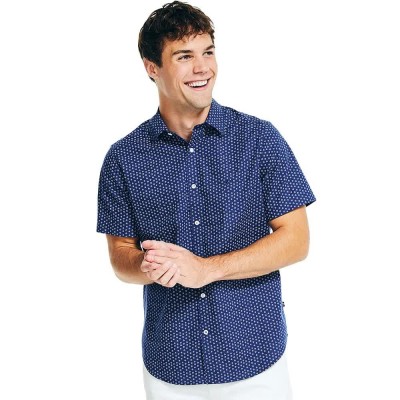риза,с,къс,ръкав,мъжки,ризи,nautica,wr3503,short,sleeve,shirt,blue,(blue)