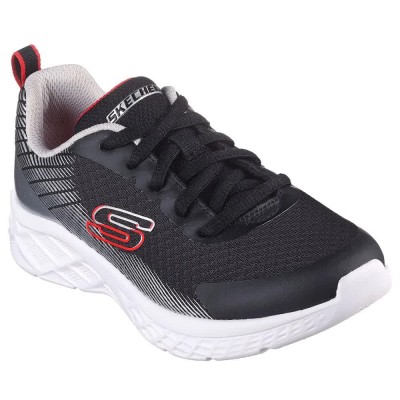 маратонки,детски,маратонки,skechers,microspec,ii,trainers,black,silver,red,(black)