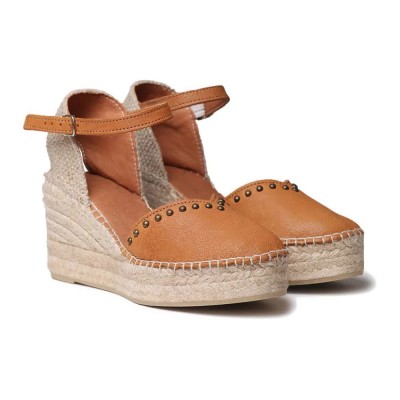 дамски,еспадрили,toni,pons,manila,wedge,espadrilles,brown,(leather)