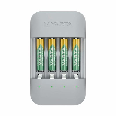 батерии,varta,eco,4x,battery,charger,grey,(silver)