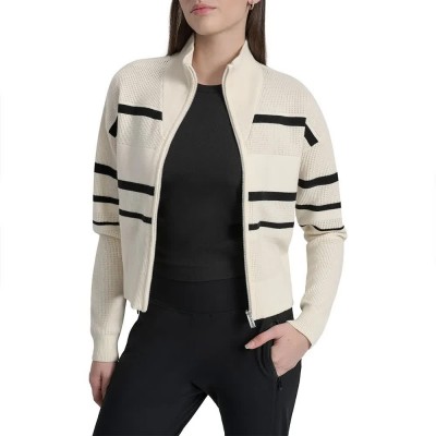 блуза,дамски,пуловери,дамски,плетени,дрехи,dkny,dw5800039,sweater,eggnog,blk,beige,(beige)