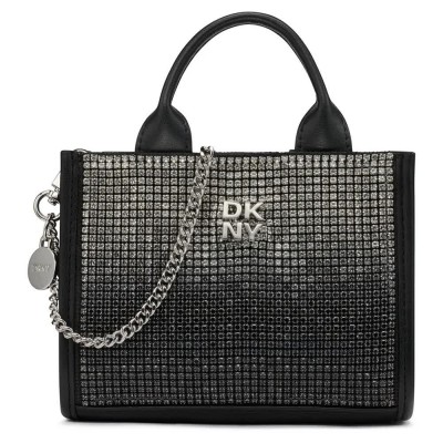 чанта,всички,чанти,dkny,hadlee,mini,bag,black,silver,black,blk