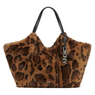 чанта,всички,чанти,dkny,paula,md,tote,bag,leopard,yellow