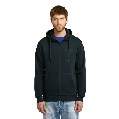 блуза,мъжки,пуловери,g,star,premium,core,full,zip,sweatshirt,salute,(black)