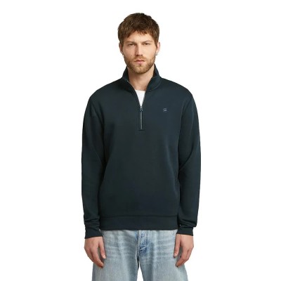 блуза,мъжки,пуловери,g,star,premium,core,half,zip,sweatshirt,salute,(green)