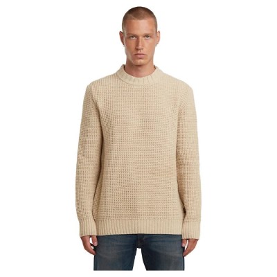 блуза,мъжки,пуловери,g,star,chuncky,sweater,beige,(dark,brick)