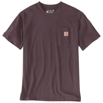 тениска,мъжки,тениски,carhartt,k87,relaxed,fit,short,sleeve,t,shirt,dark,sepia,(purple)