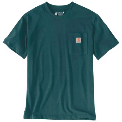 тениска,мъжки,тениски,carhartt,k87,relaxed,fit,short,sleeve,t,shirt,greenstone,(green)