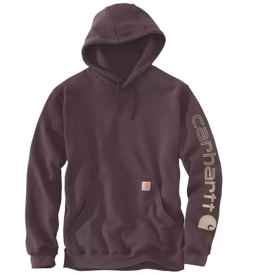 суичър,мъжки,пуловери,carhartt,logo,hoodie,dark,sepia,(purple)