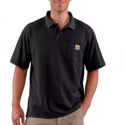 мъжки,блузи,с,яка,carhartt,short,sleeve,polo,black