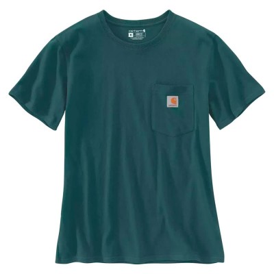 тениска,дамски,тениски,carhartt,workwear,pocket,original,fit,short,sleeve,t,shirt,greenstone,(green)