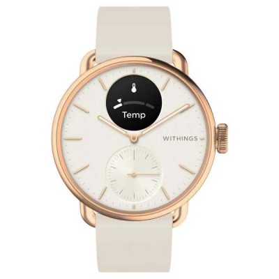 часовници,withings,scanwatch,2,38,mm,smartwatch,golden,(rose,gold)